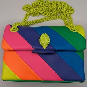 Kurt Geiger neon Kensington bag